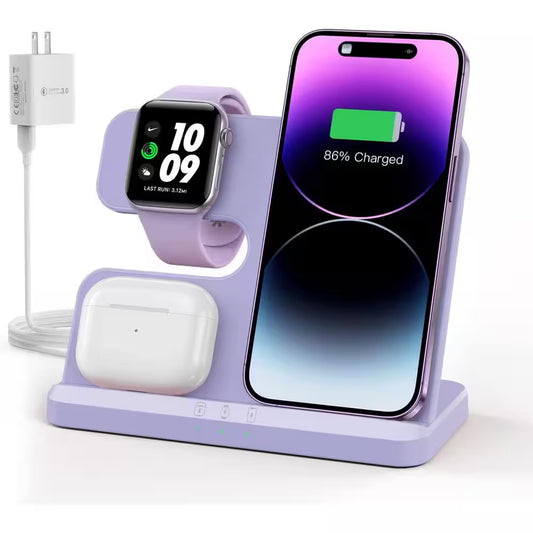 3 in 1 Charging Station for Apple Wireless Charger Wireless Charging Station